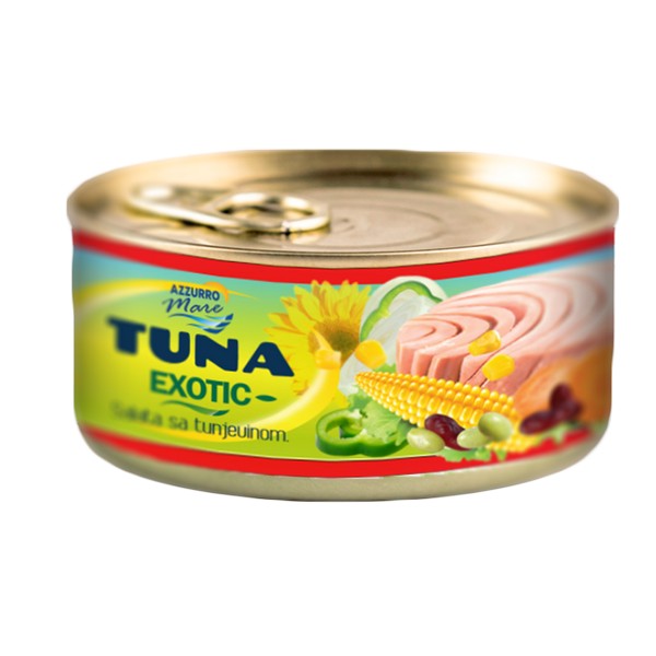 Tuna salata exotic 160g azzurro mare 48/1***