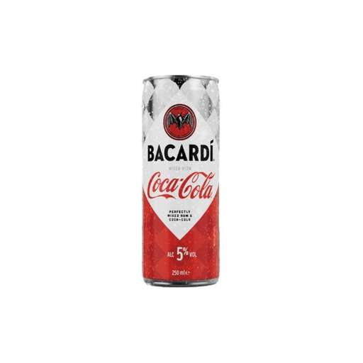 Bacardi & coke 0.25l 12/1