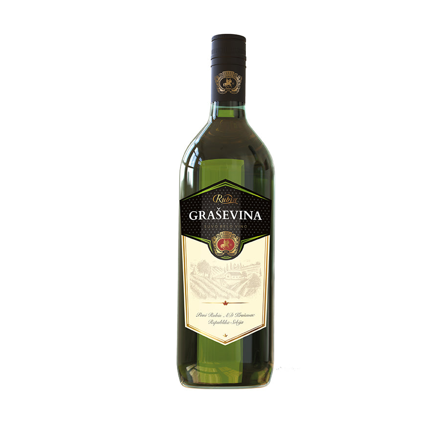 Vino belo GRASEVINA 1l Rubin 6/1