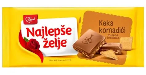 Najlepse zelje keks 85gr 20/1