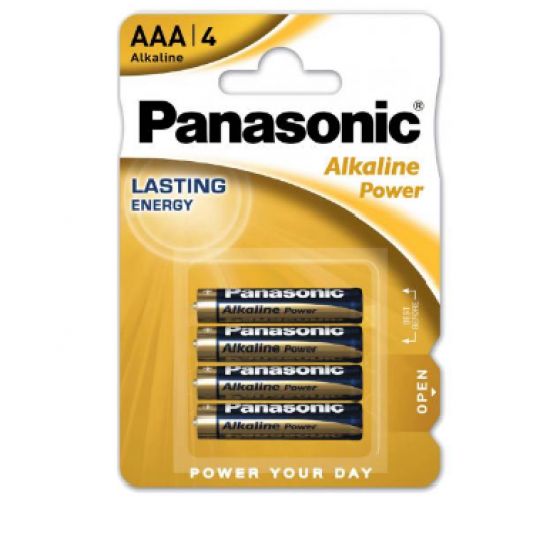 PANASONIC AAA alkalne baterije 4/1