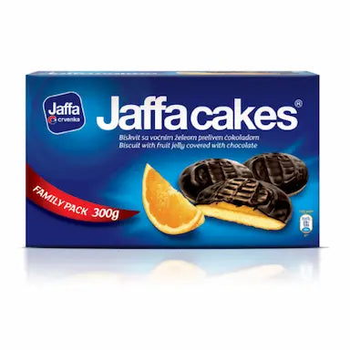 Biskvit JAFFA Cakes pomorandža 300g 12/1*** na kutiju 3%