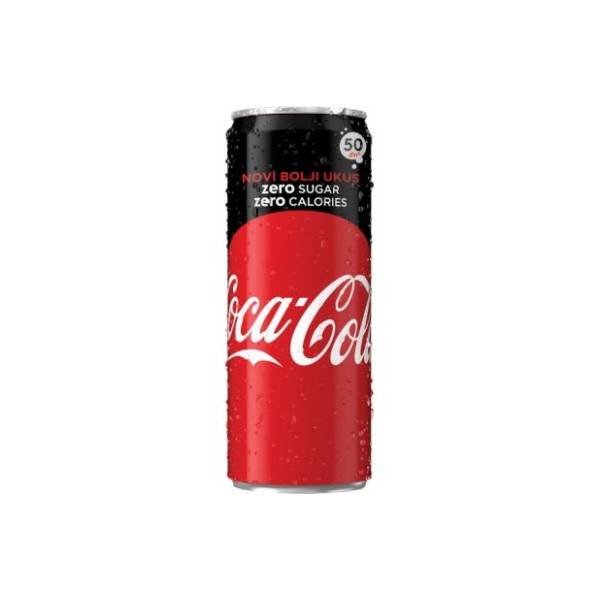 COCA COLA Zero 330ml 24/1