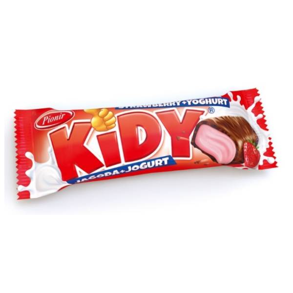 Čokoladica PIONIR Kidy Jagoda jogurt 30g 24/1