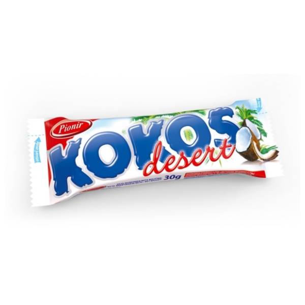 Čokoladica PIONIR Kokos desert 30g 24/1