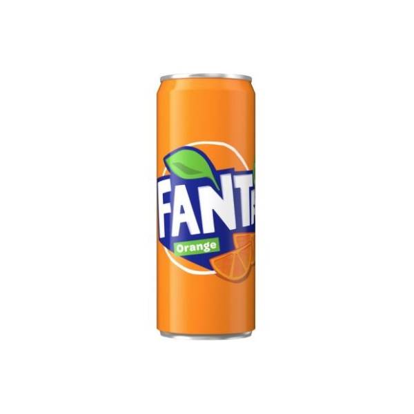FANTA pomorandža limenka 330ml 24/1