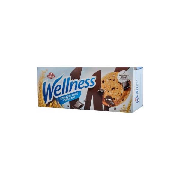 Keks WELLNESS Čokolada 210g 16/1***