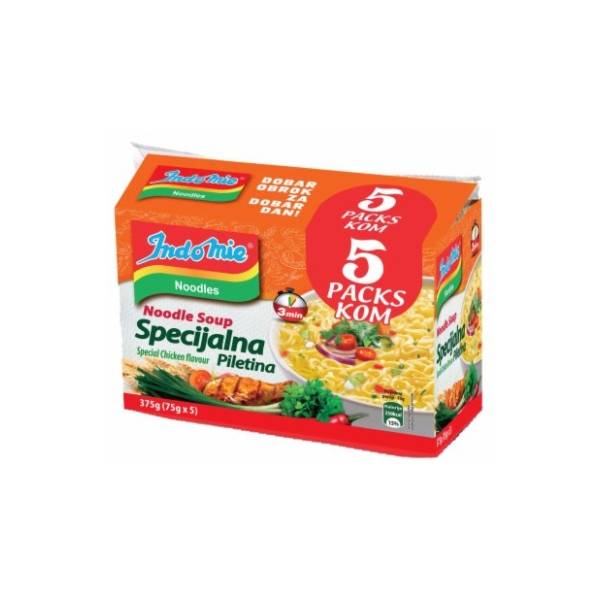 Nudle INDOMIE piletina 5kom 8/1