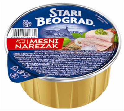 Mesni narezak 130g Stari Beograd al.fol 16/1