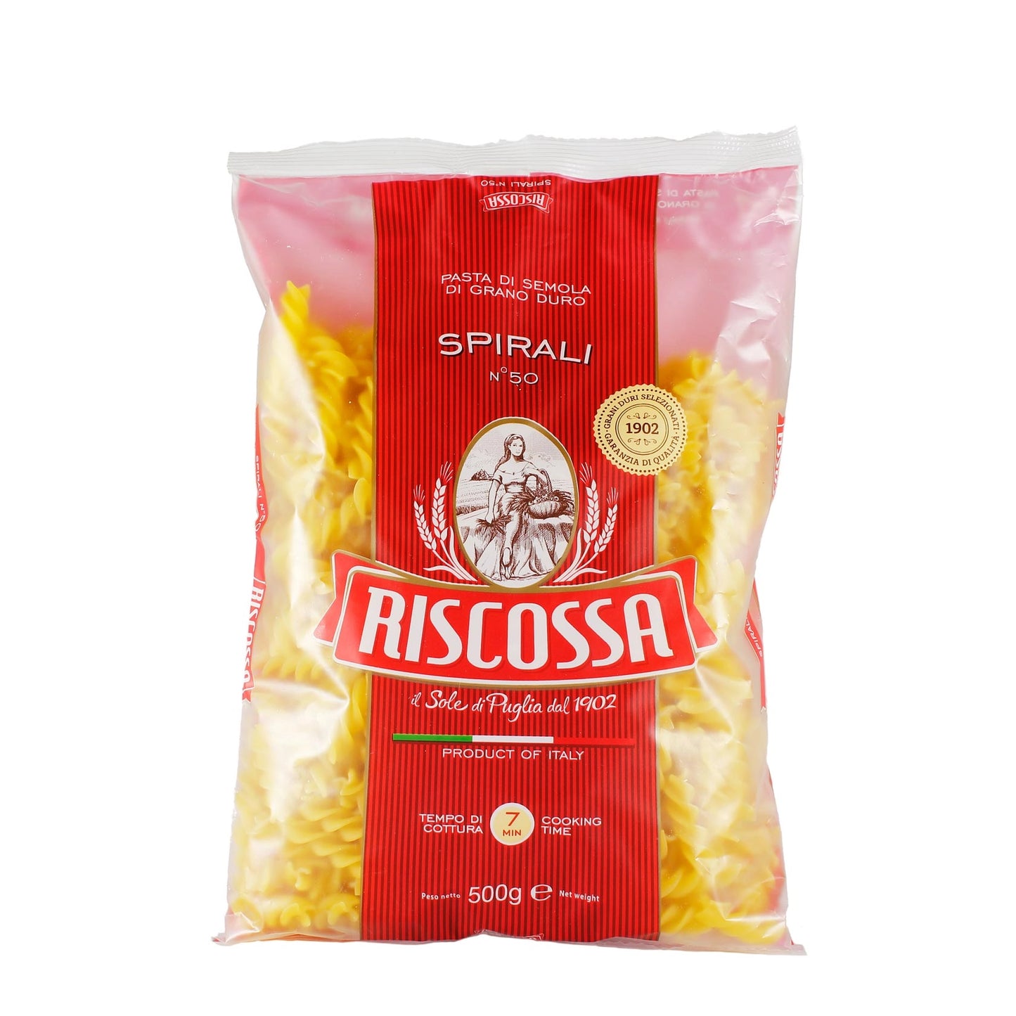 Testenina Spirali 500g RISCOSSA