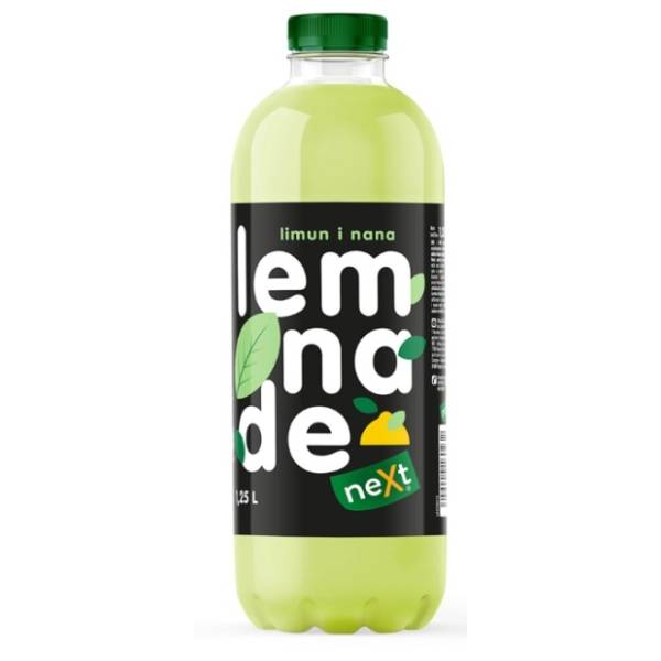 Voćni sok NEXT Lemonade lemon mint 1,25l 6/1