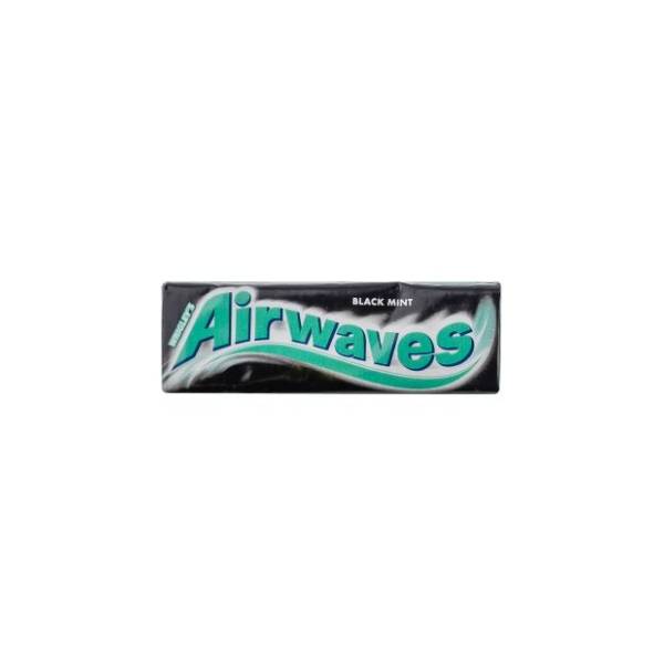 Žvake AIRWAVES Black Mint 14g 30/1