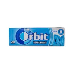 Žvake ORBIT Peppermint 14g 30/1