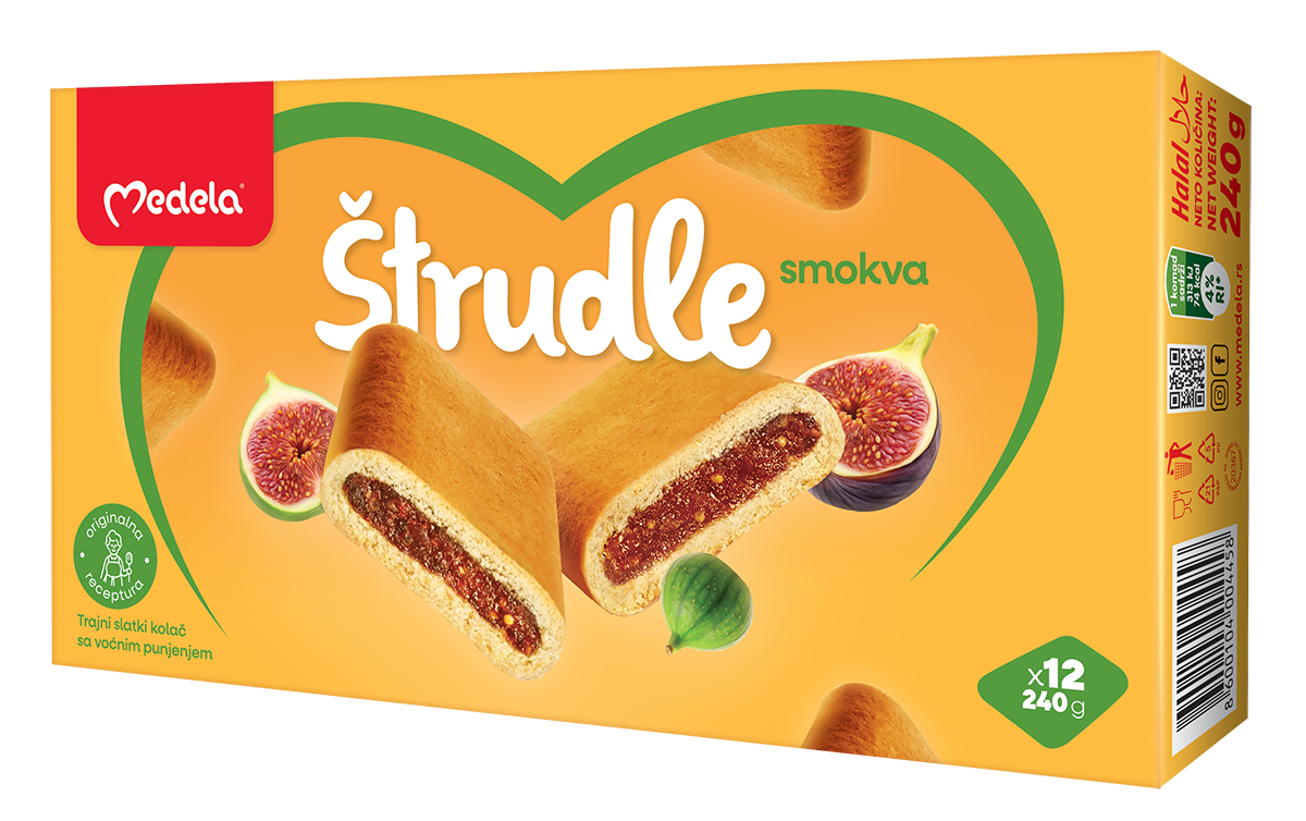 Medela strudle smokva 240g  24/1