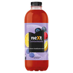 Next Lemonade Zero Limun i bobičasto voće 1.25l 6/1
