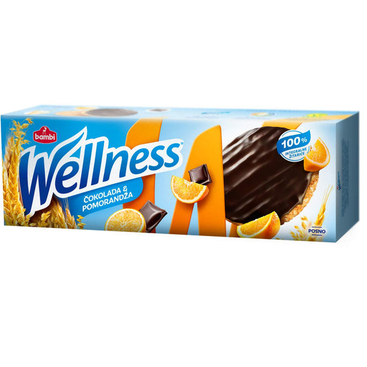 WELLNESS POMORANDZA I CRNA COKOLADA 155G 15/1***