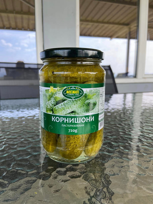 KORNIŠONI II kl 6-9cm past. 680g 6/1