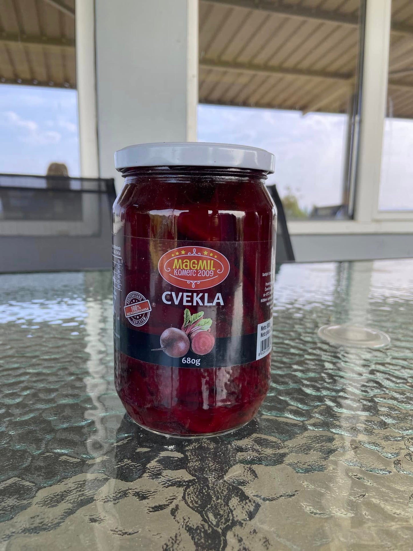 CVEKLA PASTERIZOVANA  680g 6/1