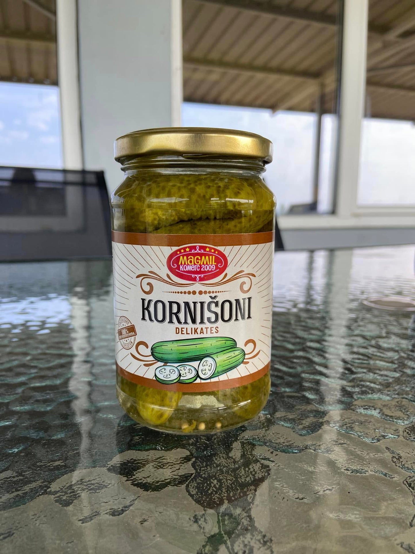 KORNIŠONI DELIKATES - 1 kl 3-6cm, 360g   12/1