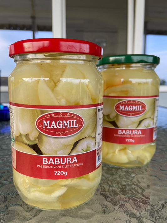BABURA past.filet paprike720g 6/1