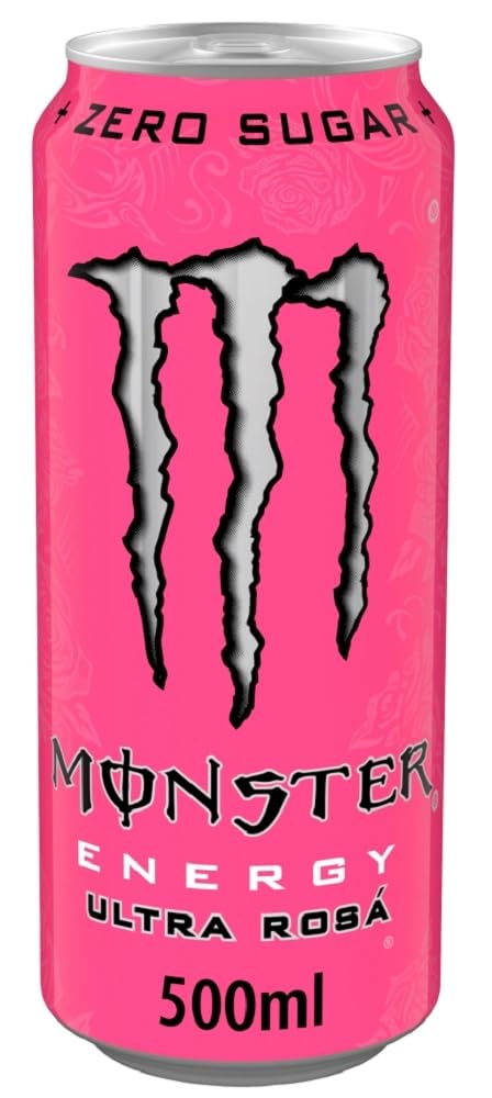 Monster Ultra Rosa Zero Sugar 500ml 12/1