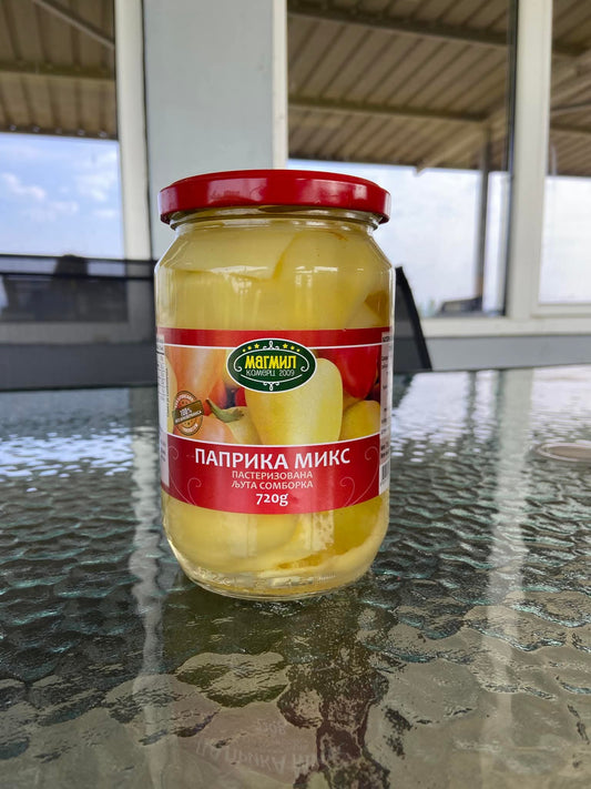 MIX PAP. PAST.SOMBORKA LJUTA 720g  6/1