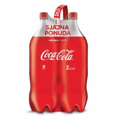 COCA COLA 2x 1,5l