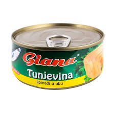 Tuna komadi ulje 160g Giana  48/1***