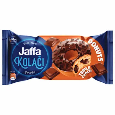 JAFFA Kolač Donuts triple choco 58g  14/1