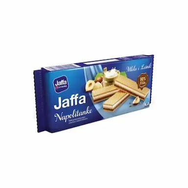 Napolitanka JAFFA mleko lešnik 187g  17/1 na kutiju  3%