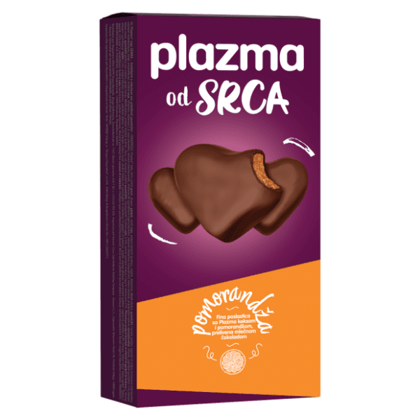 PLAZMA od srca pomorandža 100g   16/1***