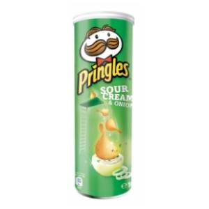 PRINGLES sour cream & onion 165g    19/1***