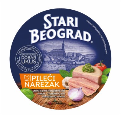 Pileci narezak stari Beograd 130g   16/1