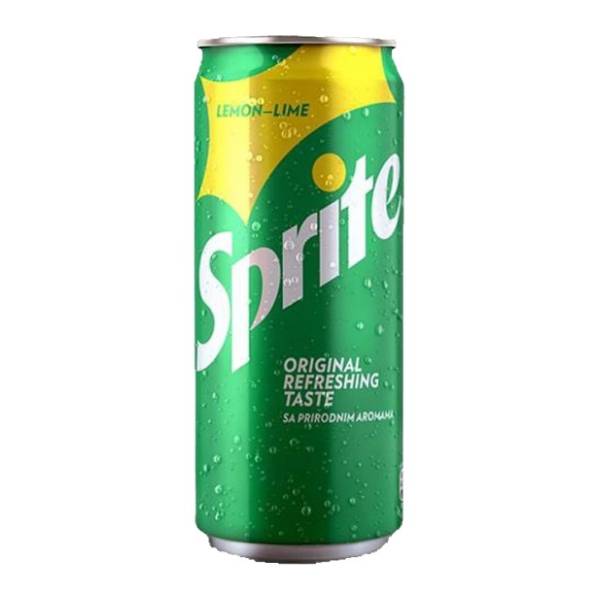 SPRITE limenka 330ml   24/1