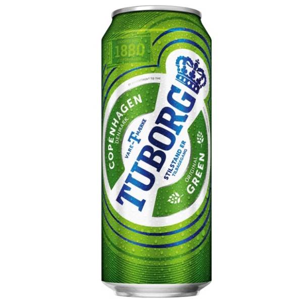 TUBORG Green limenka 0,5l   24/1