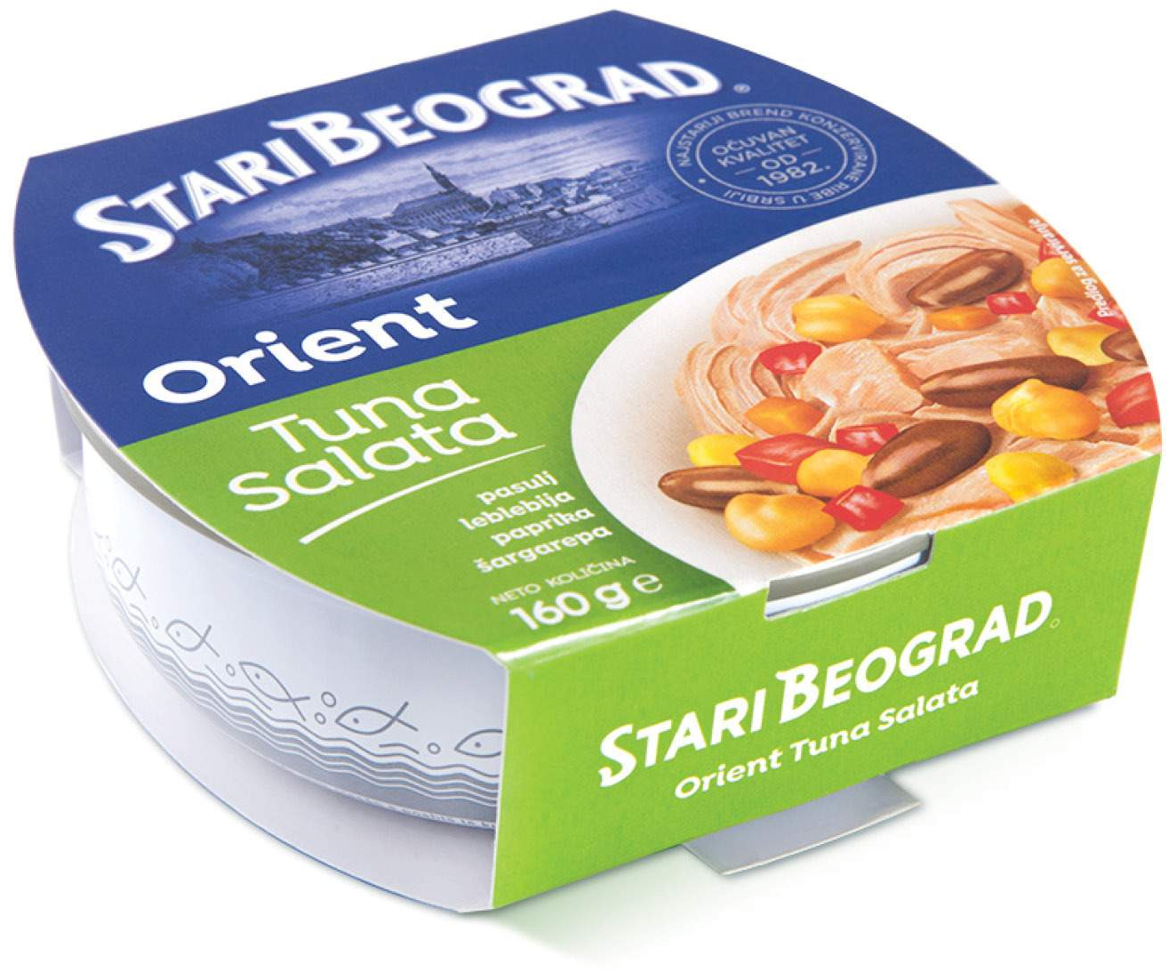 ORIENT TUNA SALATA STARI BEOGRAD 160G  10/1