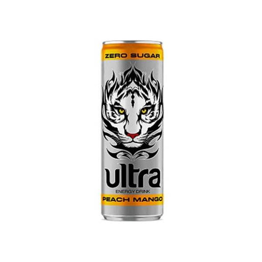 ULTRA energy peach 250ml  12/1
